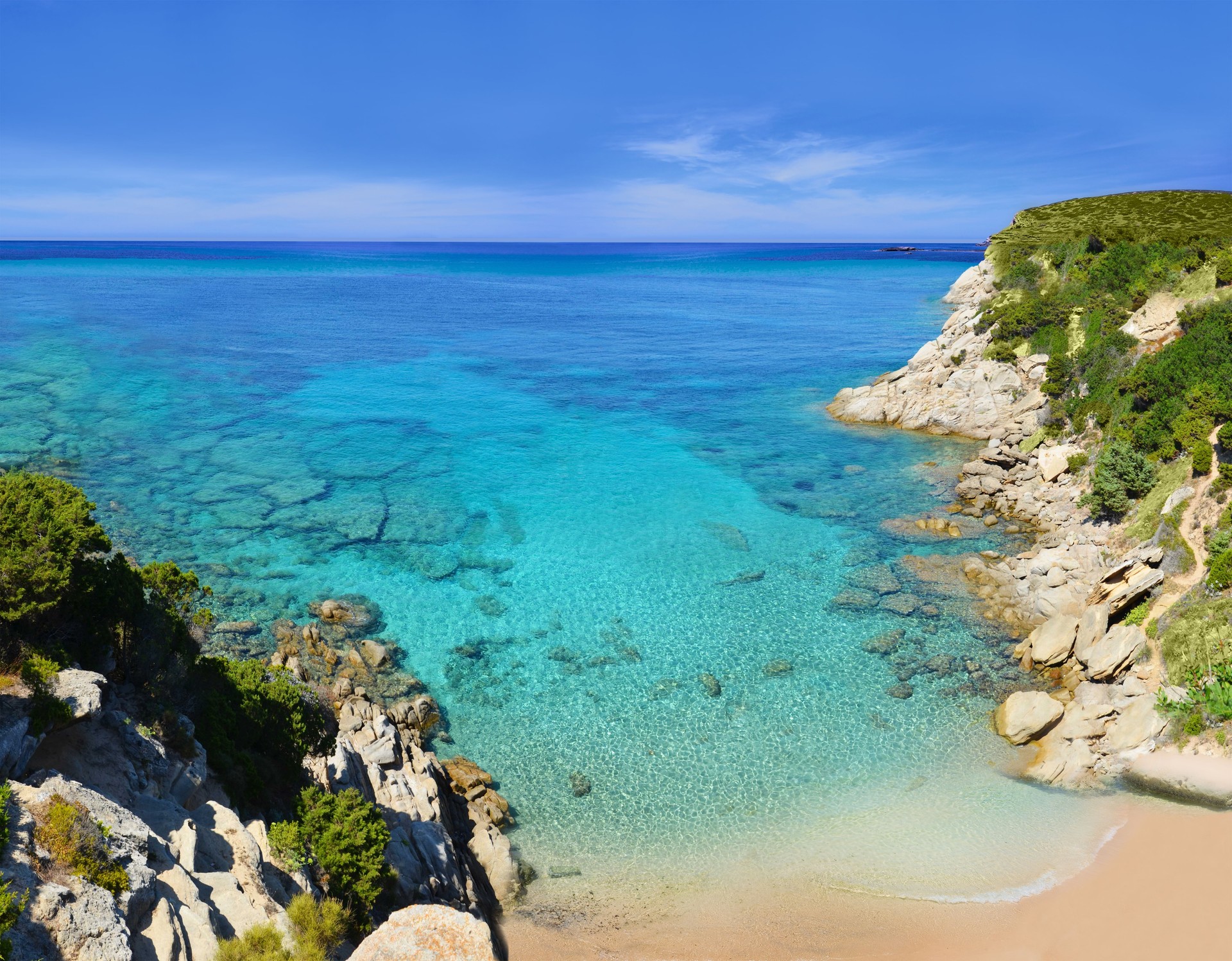 Ramatuelle in der Nähe von Saint-Tropez, Cote d'Azur, Süden von Frankreich
